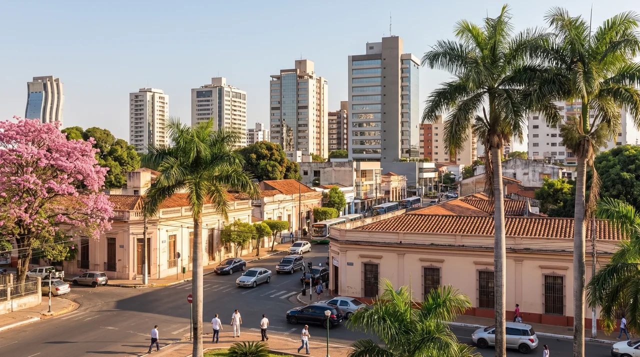 Quartier d'affaires d'Asunción et démarches pour ouvrir une société au Paraguay, EAS et RUC