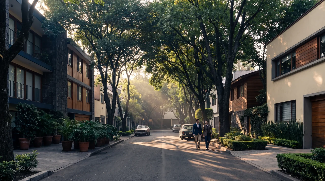 vue sur les toits et les immeubles modernes d'un quartier résidentiel d'Asunción