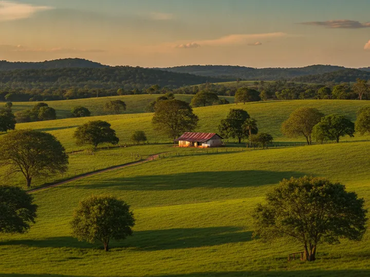 Campagne paraguayenne paisible